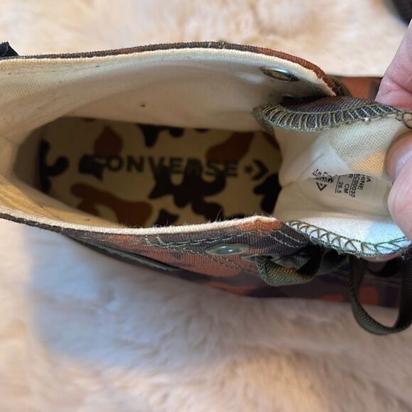 Converse Mens CTAS Hi Cordura Camo 161429C Field Surplus/Egret/Brown - Picture 5 of 7